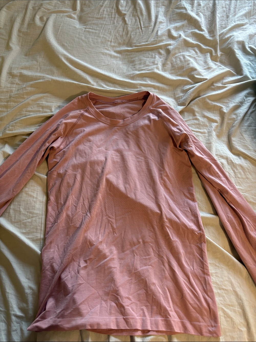 lululemon athletica Long-Sleeve Crewneck Top - Dusty Pink